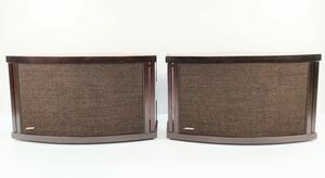 14×2 ボーズ 901 SS ペア スピーカー システム 左右 セット 茶 動作確認済 BOSE◆2 LR ブックシェルフ オーディオ 音響 機器 音楽 当時物