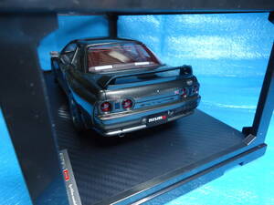 イグニッションモデル　1/18　R32　ＧＴ－Ｒ　NISMO　スカイライン　ガンメタ