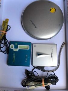 SONY WALKMAN MDプレーヤー(3点)