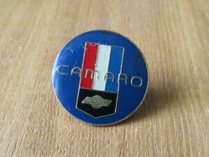 古い ピンバッジ : CAMARO カマロ ビンテージ 車 自動車 ロゴ ピンズ #L