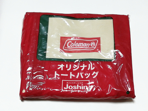 Joshin ジョーシン Coleman コールマン トートバッグ