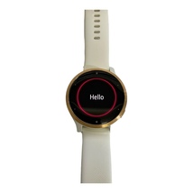 【中古品】 GARMIN ガーミン Venu 2S ヴェニュー2S White / Rose Gold スマートウォッチ 心拍数 血中酸素トラッキング Suica対応 L57686RE_画像2