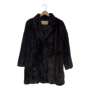 ◆中古品◆carven furs ミンク 毛皮 コート 古着 防寒 ファー V54932NSD