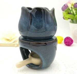  aroma pot tulip motif peace modern manner ceramics and porcelain made 