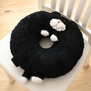  jpy seat cushion black cat ear hand pair sipo solid equipment ornament soft toy manner 