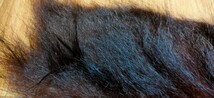 ●フライマテリアル●ヒグマの毛皮 端切れ（D27） 羆 熊 毛皮 / DIY　ハンドクラフト レザークラフト 毛鉤 毛針 フライ_画像6