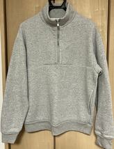 【美ユーズド・タグ付・2枚セット】MXP Half Zip スウェットシャツ サイズL／黒・グレー MX39332A ノースフェイス the north face_画像1