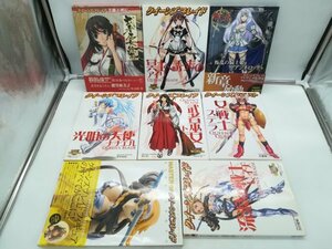 まとめ売り【資料集】クイーンズブレイド 設定資料集/ビジュアルストーリーブック 武者巫女絵巻/ステラ/トモエ/ナナエル/アイリ