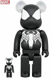 BE@RBRICK★ 新品 ベアブリックスパイダーマン SPIDER-MAN BLACK COSTUME 100％ & 400％