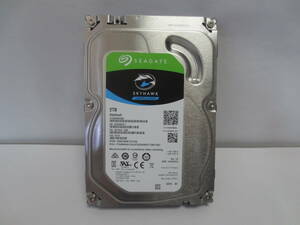 ★ 16469時間 /17回 ★ Seagate Skyhawk 3.5インチ 2TB ST2000VX008 5900rpm ★