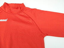 17FW ◆ ヒュンメル ジュニア インナーシャツ ◆ あったかインナーシャツ ◆ size : 160 ◆ レッド ◆ 017-HJP5145-20-160_画像6