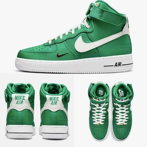 ★売切★NIKE AIR FORCE1 HI SE40周年記念グリーンwmnsUS6(23cm)新品国内正規品★JORDADUNKNMAXエアフォース1国内定価￥14,300