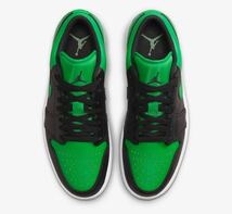 ★売切★NIKE AIR JORDAN 1 LOW"Lucky Geen(ラッキーグリーン)"US8(26cm)新品国内正規★ダンクジョーダンBLACKxLUCKY GREEN_画像9