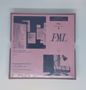 新品未使用 SEVENTEEN セブンティーン セブチ FML FADED MONO LIFE CD フォトカード フォトブック トレカ ステッカー ブックマーク