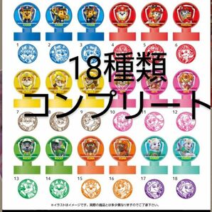 パウパトロール スタンプコレクション1ボックス18個 コンプリート 全種類