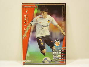 ■ WCCF 2008-2009 WFW ダビド・ビジャ　David Villa 1981 Spain　Valencia CF 08-09 World‐Class FW