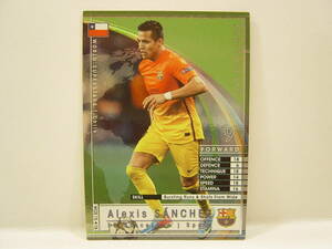 ■ WCCF 2012-2013 WOS アレクシス・サンチェス　Alexis Sanchez 1988 Chile　FC Barcelona 12-13 World Superstars