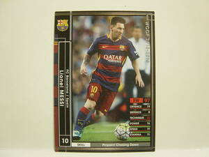 WCCF 2015-2016 黒 リオネル・メッシ　Lionel Messi No.10 FC Barcelona Spain 15-16 Special Card #253