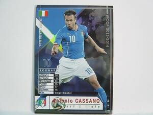 WCCF 2013-2014 ITS-EXT アントニオ・カッサーノ　Antonio Cassano 1982 Italy　national team Azzurri 13-14 Extra Card