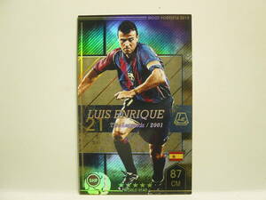 WCCF FOOTISTA 2019 LE ルイス・エンリケ　Luis Enrique 1970 Spain　FC Barcelona Spain La Liga 1996-2004 The Legends