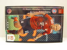 WCCF FOOTISTA 2019 EX アリエン・ロッベン　公式カードバインダー付録 Arjen Robben　FC Bayern Munich 18-19 World Class_画像2