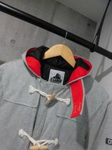 XLARGE エクストララージ CIVILIAN スウェット 中綿入り ダッフルコートM/ジャケット/グレー/メンズ/0183503_画像8