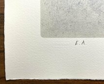 【真作】魂のピアニスト フジ子・ヘミング「人形つくり」2005年 シルクスクリーン ED EA/160 直筆サイン 作品証明シール / フジコヘミング_画像3