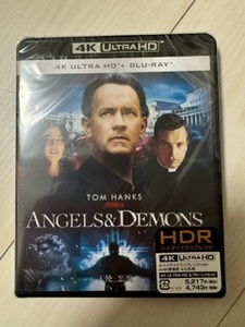 新品未開封　国内版Blu-ray　天使と悪魔 4K ULTRA HD & ブルーレイセット [4K ULTRA HD + Blu-ray]