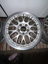 BBS RS782 RS779 8Jx2 9Jx2 17インチ　PCD114.3ボルクレーシング RAYS レイズ ブリヂストン 鍛造ホイール_画像5