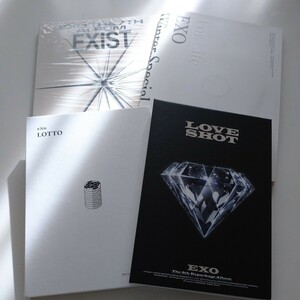 EXO CD LOTTO ForLife LoveShot EXIST トレカ などなし 韓国 アルバム スホ シウミン レイ ベッキョン チェン チャニョル D.O. カイ セフン