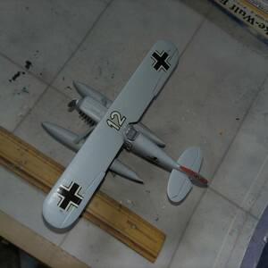 1/72 ドイツ空軍　He51水上機型完成品