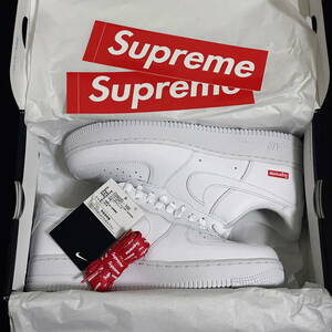 26cm Supreme Nike Air Force 1 Low White CU9225-100 シュプリーム ナイキ エアフォース ワン ホワイト 白