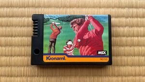 MSX コナミ コナミのゴルフ カセットのみ 動作確認済み