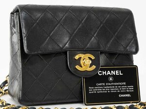 シャネル CHANEL ミニマトラッセ マトラッセ チェーンショルダー シリアルシール ゴールド金具 ショルダーバッグ