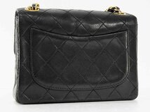 シャネル CHANEL ミニマトラッセ マトラッセ チェーンショルダー シリアルシール ゴールド金具 ショルダーバッグ_画像3