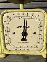 アンティーク アメリカ スケール 重量測定器 秤 質量器 ヴィンテージ インテリア什器 1960-70年代_画像2