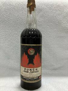 70年代流通 Punch Rhum di fantasia ラム パンチ 40% 1000ml リキュール