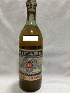 50~60年代流通 RICARD リカール 1000ml 45％ リキュール