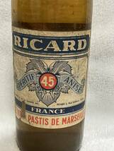 50~60年代流通 RICARD リカール 1000ml 45％ リキュール_画像2