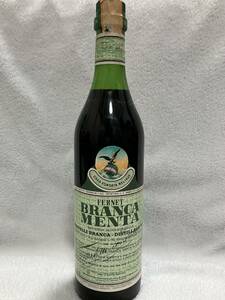 70年代流通 FERNET BRANCA MENTAフェルネットブランカ メンタ 750ml 40％ リキュール　1978年