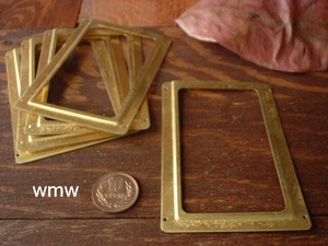 [ free shipping ] antique brass vertical name of product difference nameplate 100mm5 sheets 1 collection former times metal fittings 