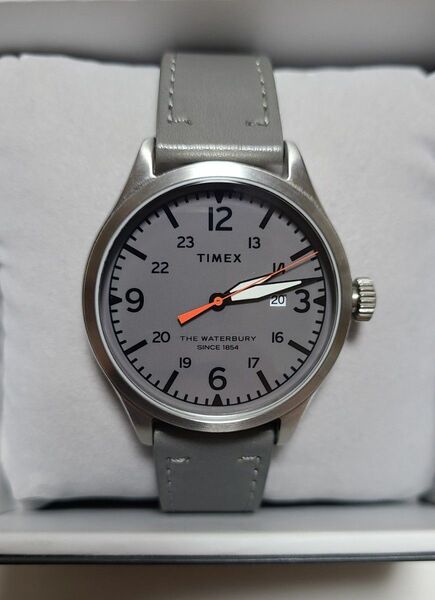 TIMEX　WATERBURY　腕時計　グレー　タイメック　ウォーターベリー