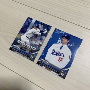 限定カード　2枚セット　大谷翔平 topps トップス ドジャース WBC