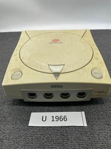 ドリームキャスト Dreamcast 本体 ゲーム機 ドリキャス HKT-3000 ゲーム 懐かし レトロゲーム マニア コレクション 当時物 現状品 u1966