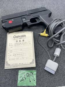 PS ガンコン NPC-103 プレイステーション用 ガンコン ナムコ 銃型コントローラー 説明書付属 ゲーム 周辺機器 当時物 現状品 u2199