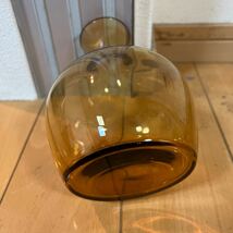 ガラス花瓶 ハンドクラフト　昭和レトロ　佐々木ガラス　未使用_画像4