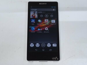 ユ■/Zこ7457　SONY ソニー WALKMAN ウォークマン NW-F886 ホワイト 32GB 再生OK 初期化済 ジャンク 保証無