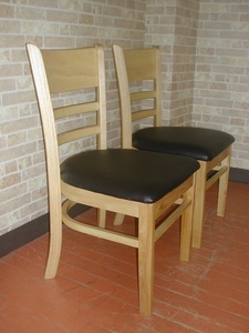 アウトレット送料無料！食卓用椅子・チェア・２脚セット・新品未使用品・展示品