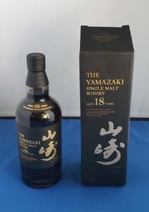 サントリー 山崎18年 シングルモルトウイスキー 43% 700mL 箱付 SUNTORY YAMAZAKI