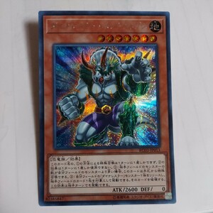 遊戯王　ダイナレスラー・パンクラトプス　シークレット